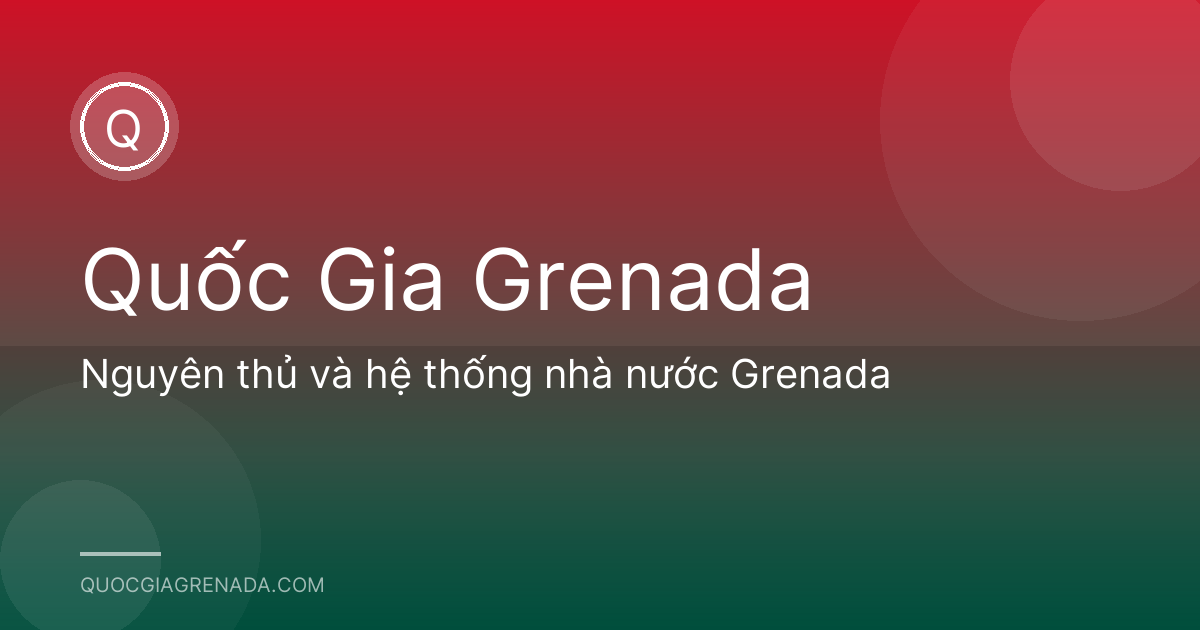Nguyên thủ và hệ thống nhà nước Grenada
