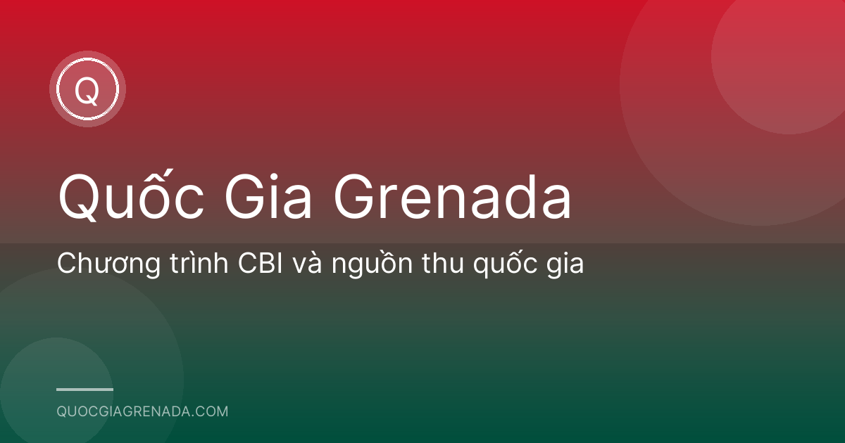 Chương trình CBI và nguồn thu quốc gia