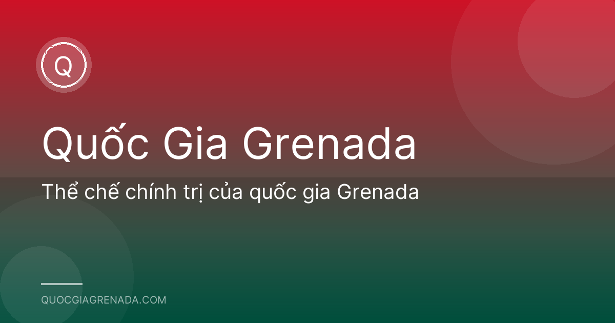 Thể chế chính trị của quốc gia Grenada